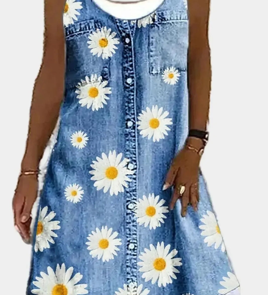 Agnes | Denim Kjole