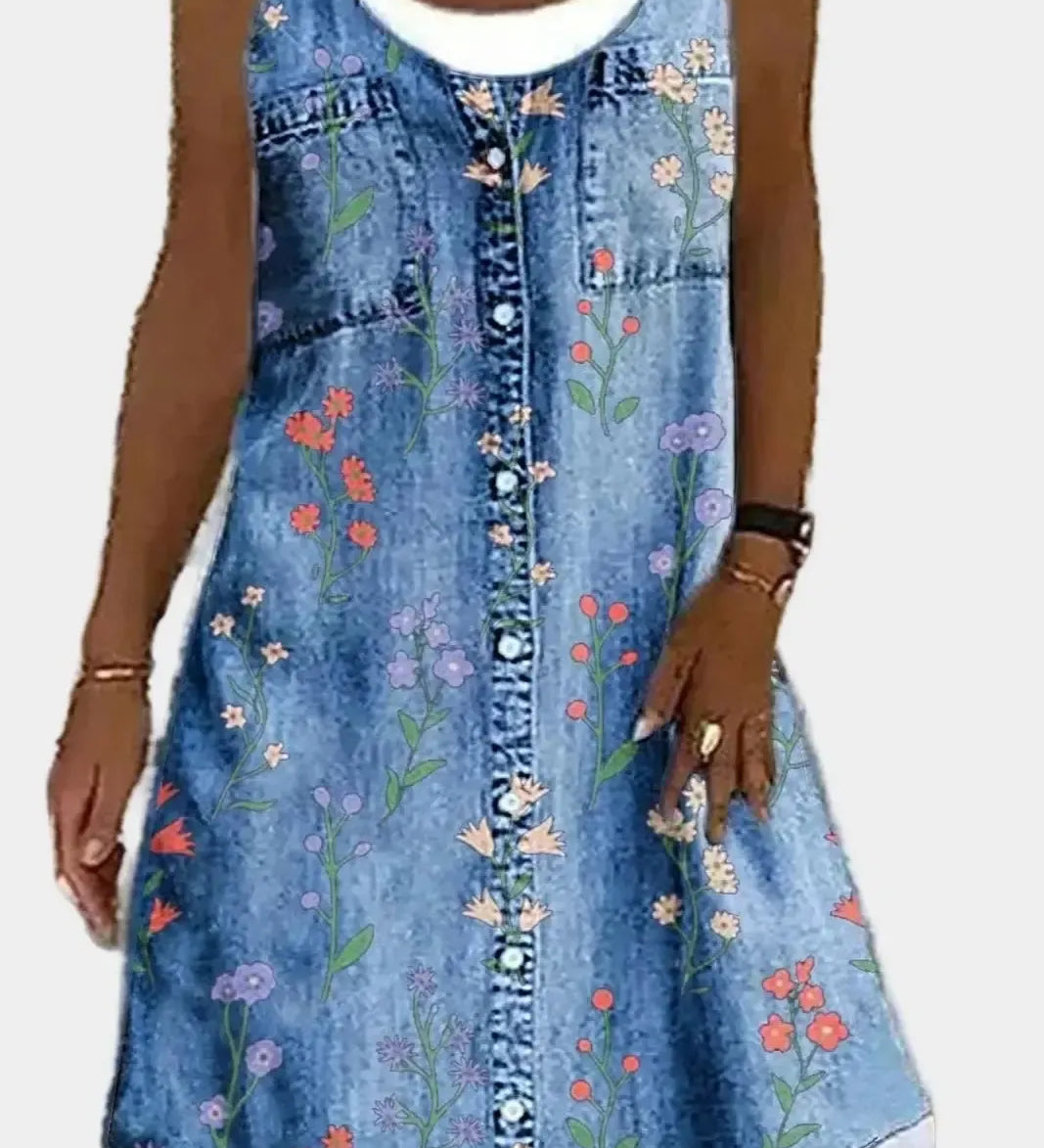 Agnes | Denim Kjole