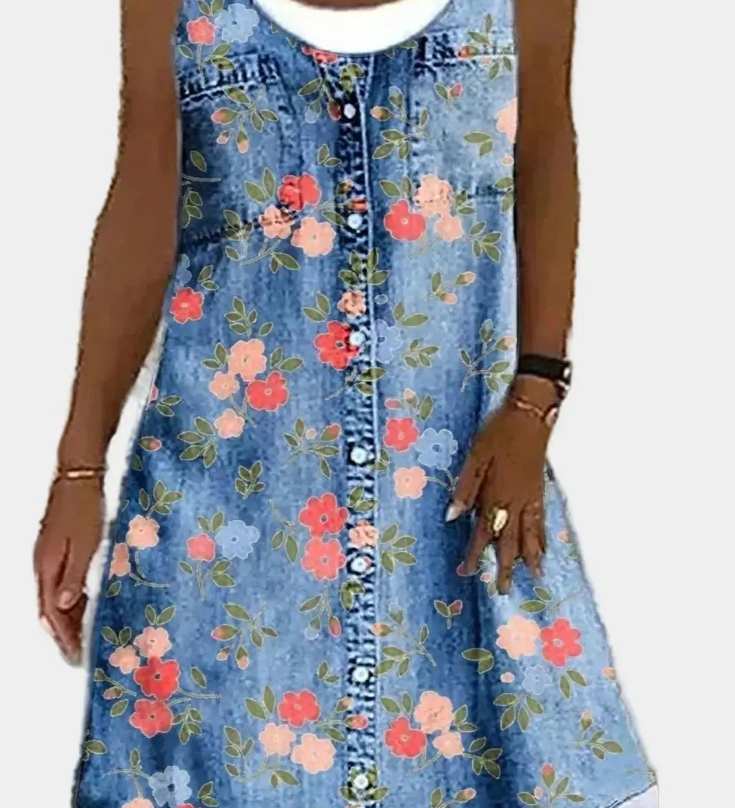 Agnes | Denim Kjole