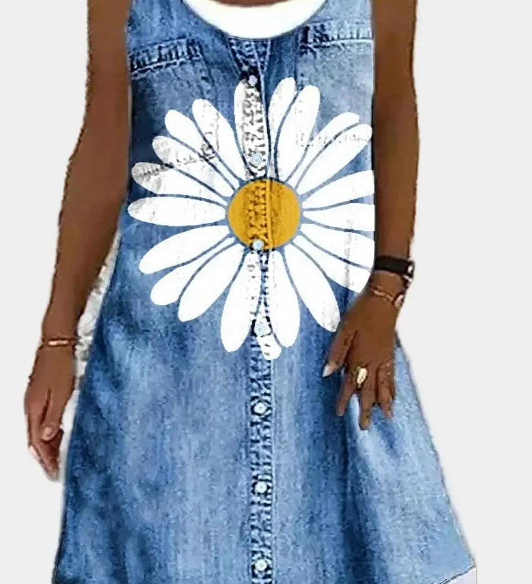 Agnes | Denim Kjole