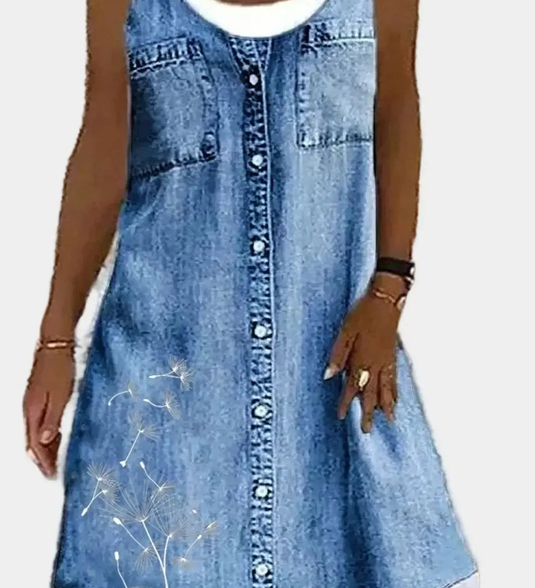 Agnes | Denim Kjole