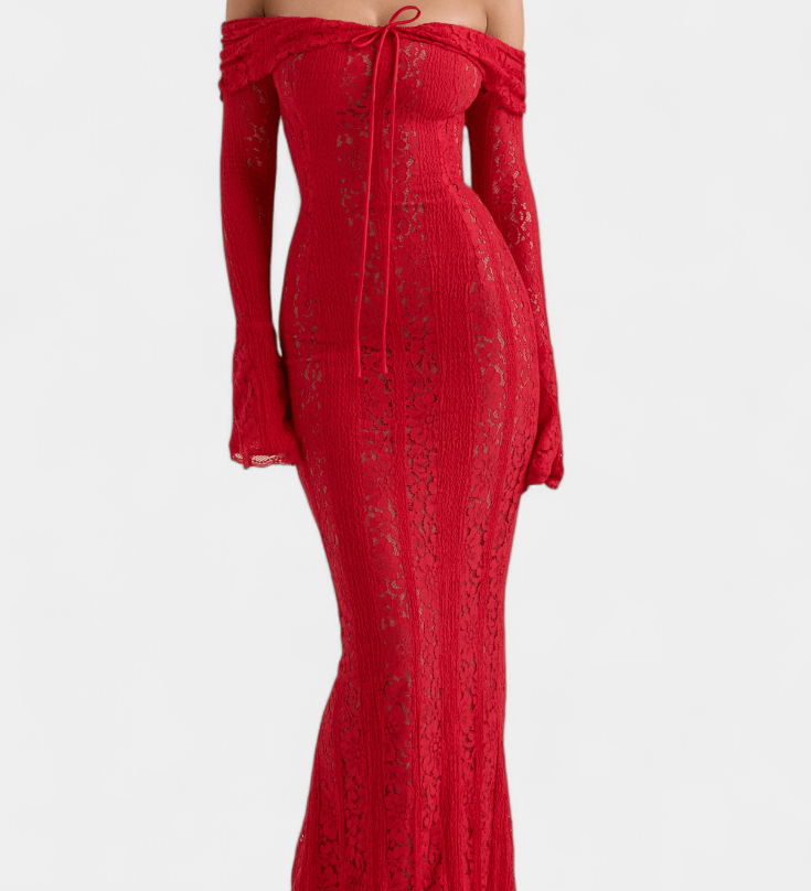 Alberte | Off-Shoulder kjole
