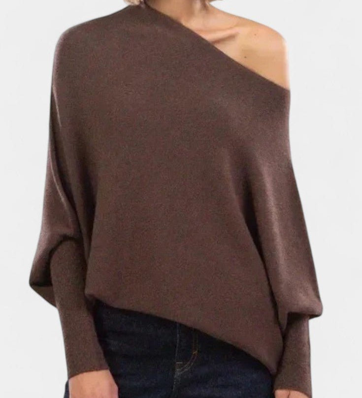 Andrea | Off-shoulder trøje