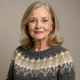 Angela | Vintage Islandsk Pullover