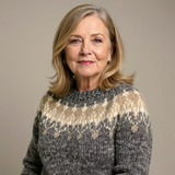 Angela | Vintage Islandsk Pullover