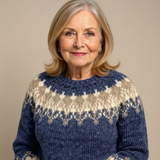 Angela | Vintage Islandsk Pullover
