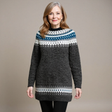 April | Vintage Islandsk Pullover