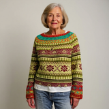 Caitlin | Vintage Islandsk Pullover