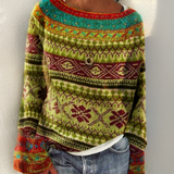 Caitlin | Vintage Islandsk Pullover