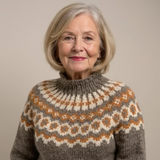 Carla | Vintage Islandsk Pullover