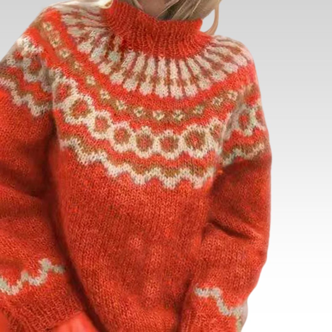 Carla | Vintage Islandsk Pullover