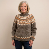Carla | Vintage Islandsk Pullover