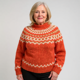 Carla | Vintage Islandsk Pullover
