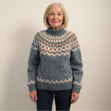 Carla | Vintage Islandsk Pullover