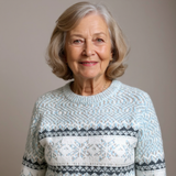 Caroline | Vintage Islandsk Pullover