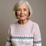 Caroline | Vintage Islandsk Pullover