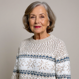 Caroline | Vintage Islandsk Pullover