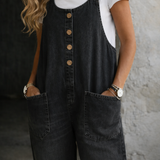 Amelia | Vintage Cotton Dungarees