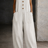 Amelia | Vintage Cotton Dungarees