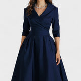 Ceryn | Satin Midi Kjole