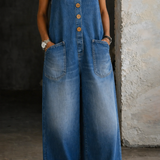 Amelia | Vintage Cotton Dungarees