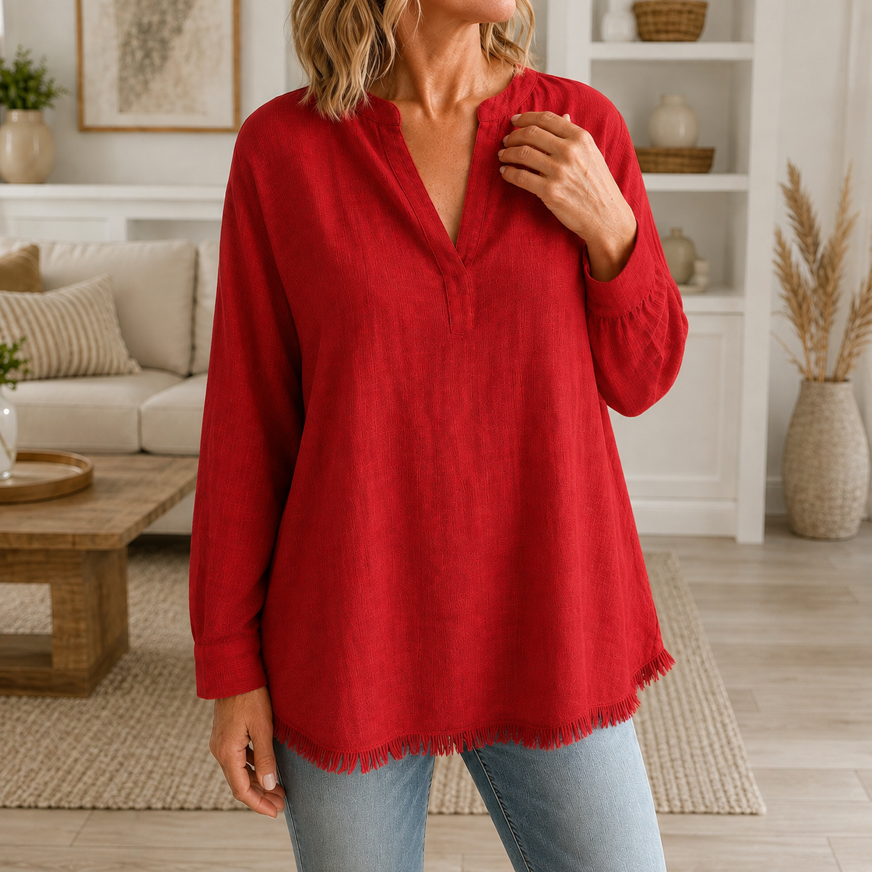 Reese™ Frynset Afslappet Top