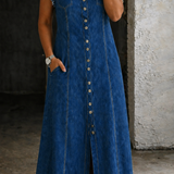 Saskia | Plus-Size Denimkjole
