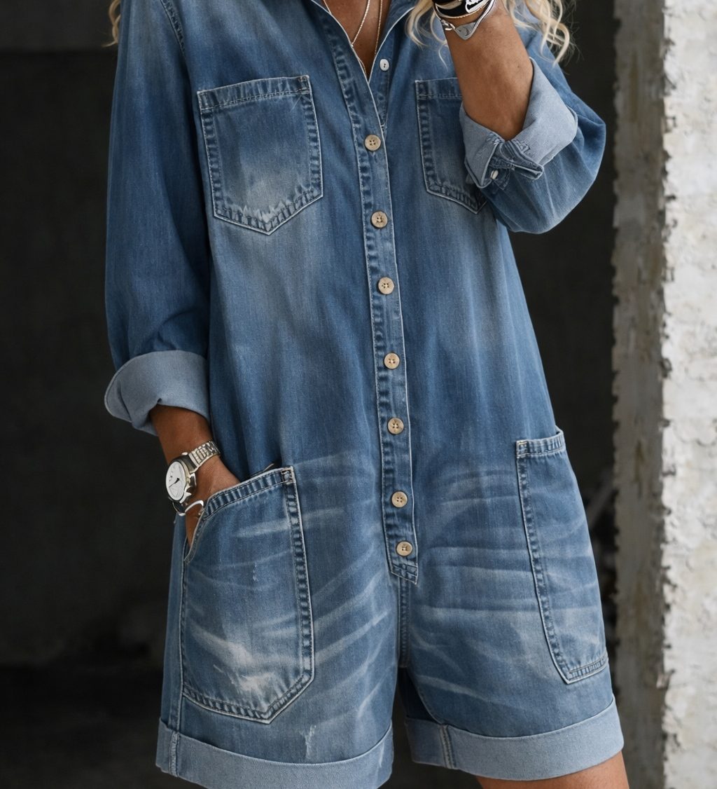 Beatrice | Jumpsuit med afslappede shorts