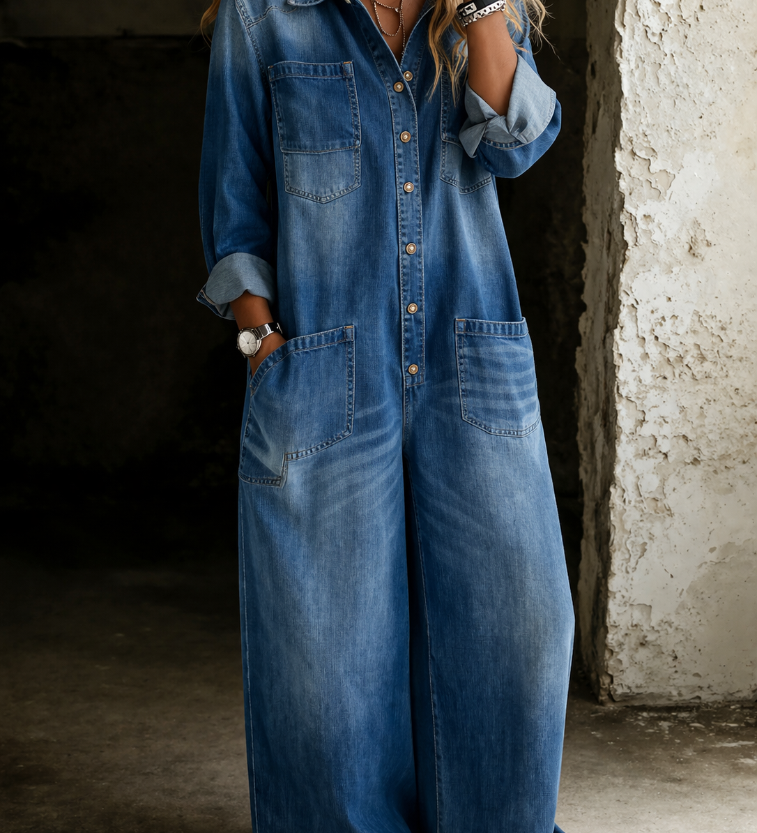 Eleanor | Behagelig, afslappet jumpsuit