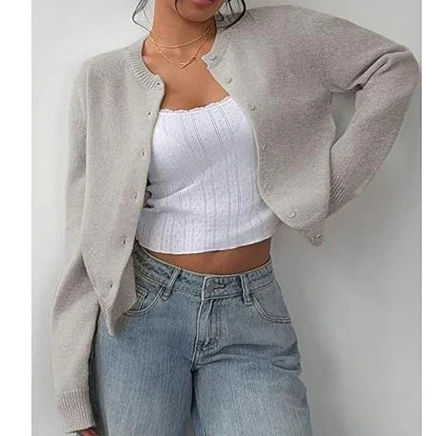 Klassisk cardigan til kvinder