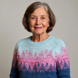 Cynthia | Vintage Islandsk Pullover