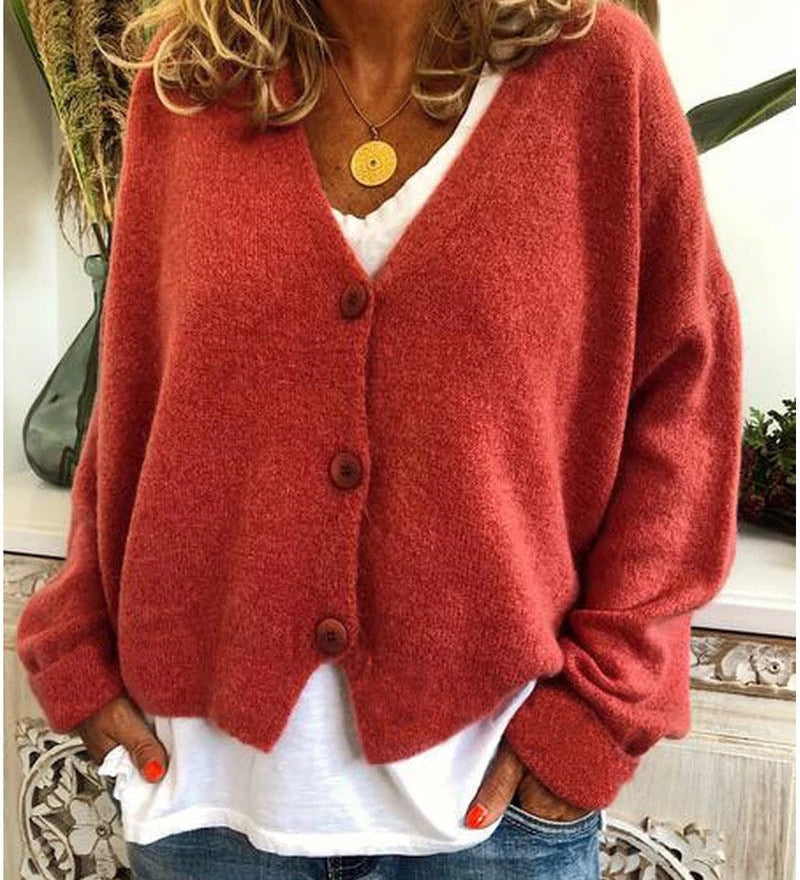 MARIAH™ - ELEGANT OVERSIZED COZY CARDIGAN