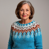 Elaine | Vintage Islandsk Pullover