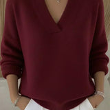 Violeta | Løs sweater med V-hals