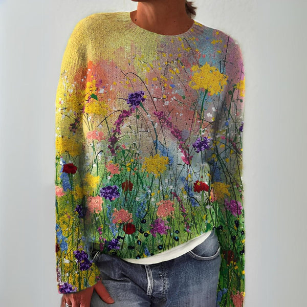 Grace | Vintage Islandsk Pullover