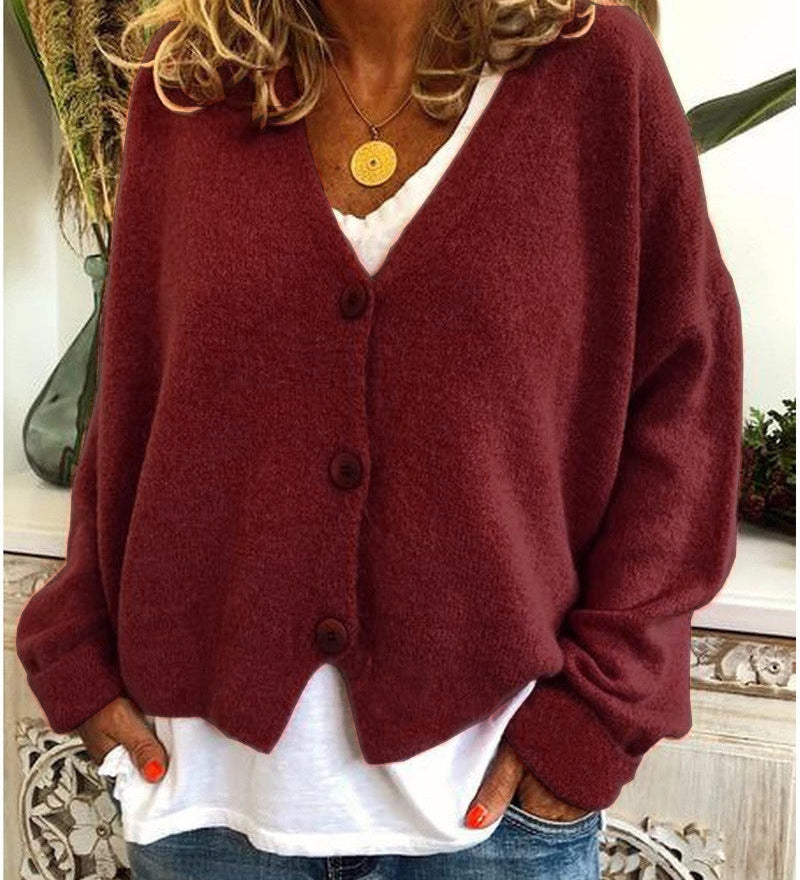MARIAH™ - ELEGANT OVERSIZED COZY CARDIGAN