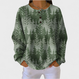 Hannah | Sweatshirt med klassisk træmotiv