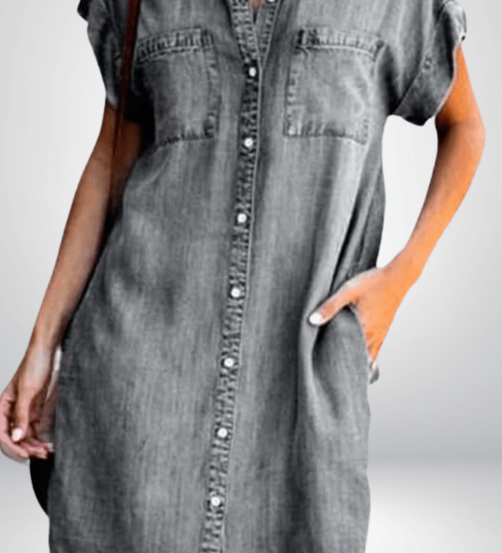 Inger | Denim Kjole