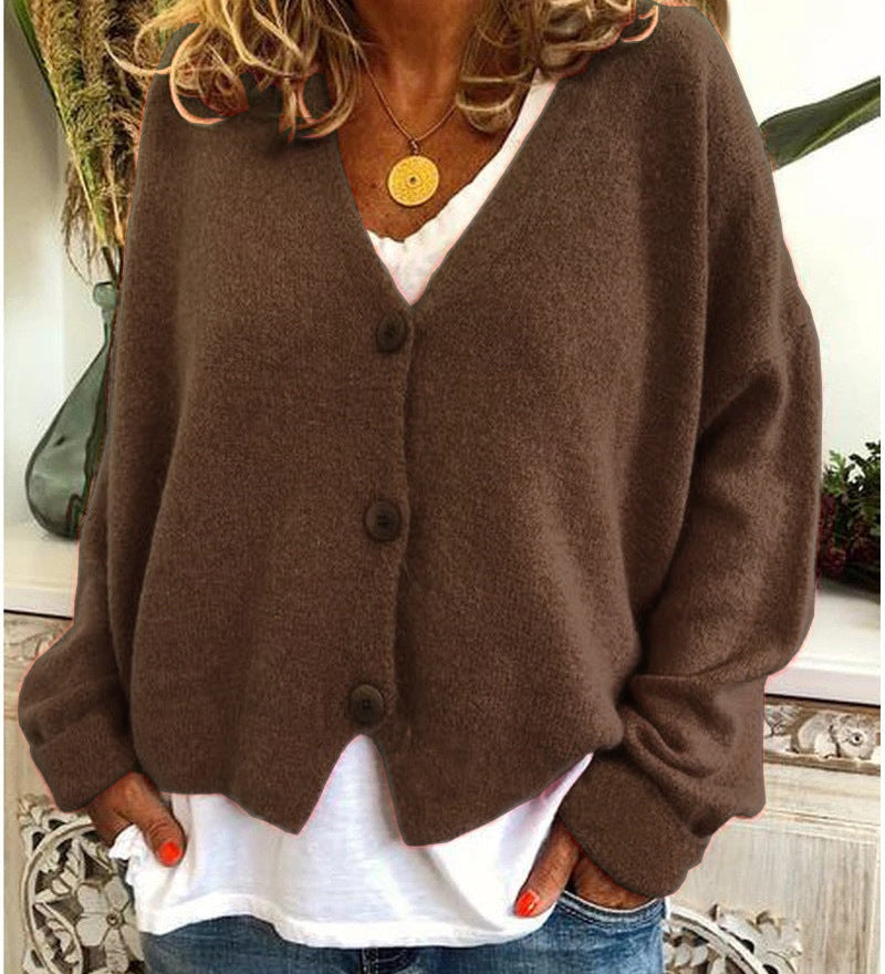 MARIAH™ - ELEGANT OVERSIZED COZY CARDIGAN