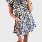 Karla | Leopard minikjole