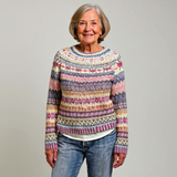 Keira | Vintage Islandsk Pullover