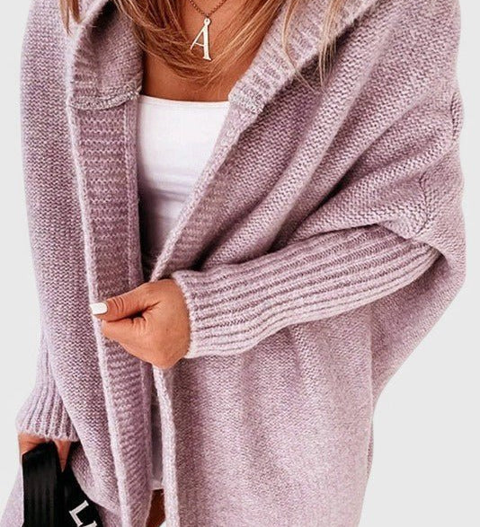 Mette | Luksus hættecardigan