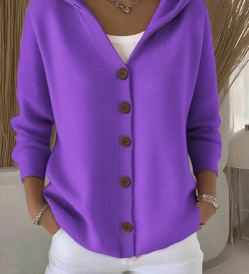 Rocío | Cardigan med hætte