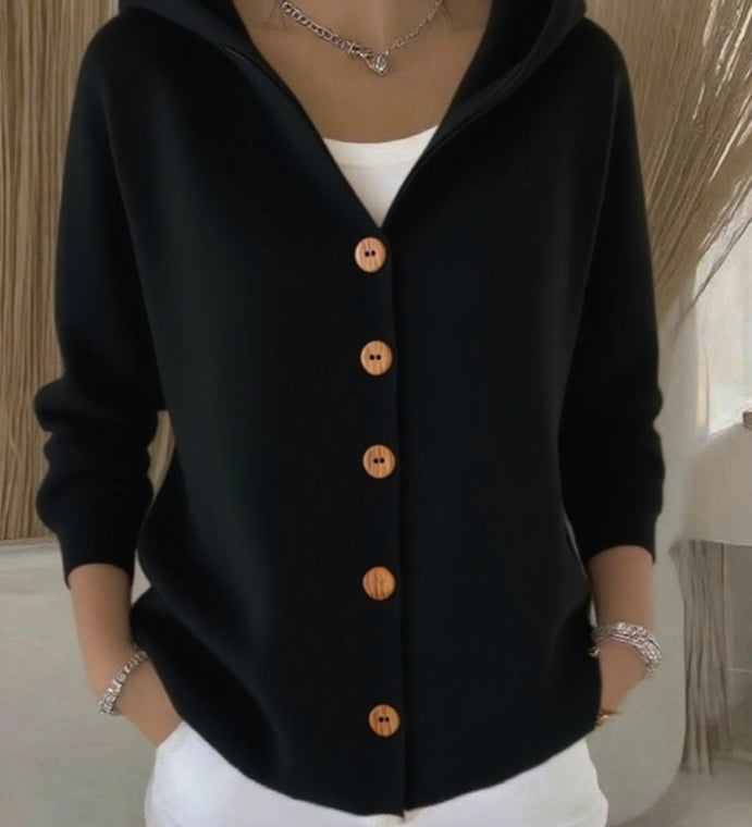 Rocío | Cardigan med hætte