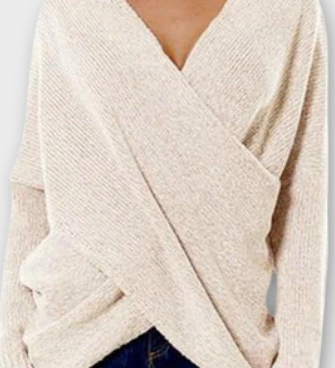 Olivia | V-hals strik