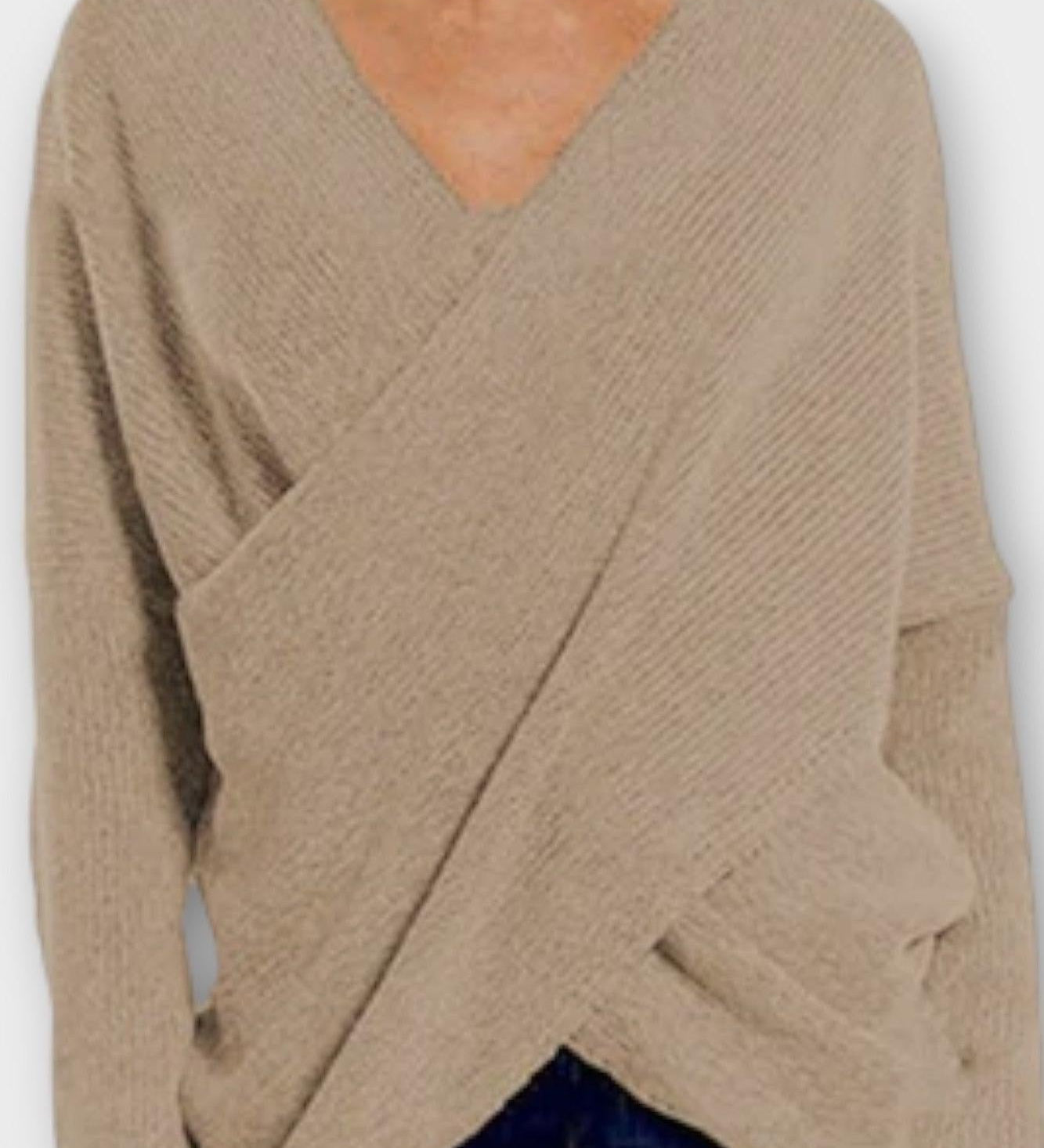Olivia | V-hals strik