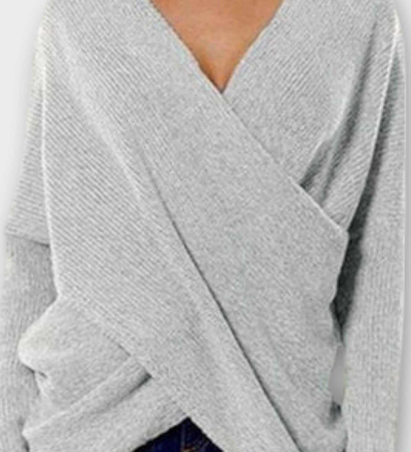 Olivia | V-hals strik