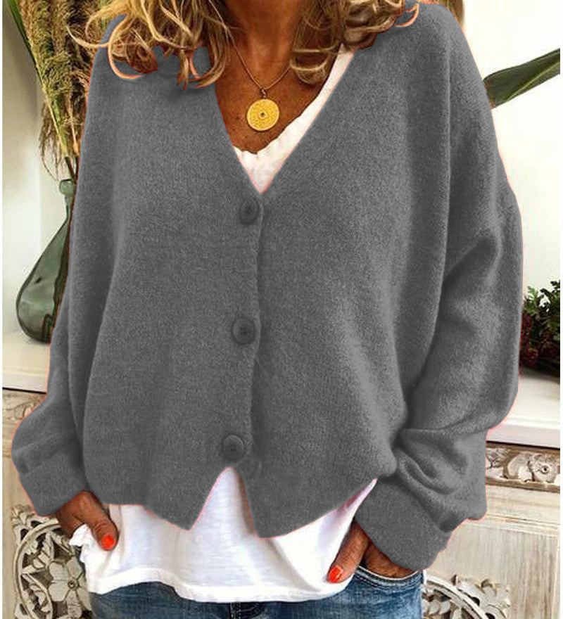 MARIAH™ - ELEGANT OVERSIZED COZY CARDIGAN