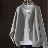 Elara | Perleknap cardigan