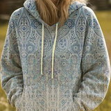 Ivelyne™ | Paisley Print Hoodie